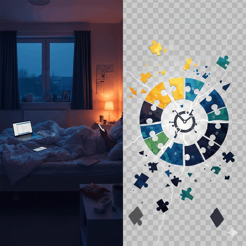 생활 리듬이 쉽게 깨지는 이유 1